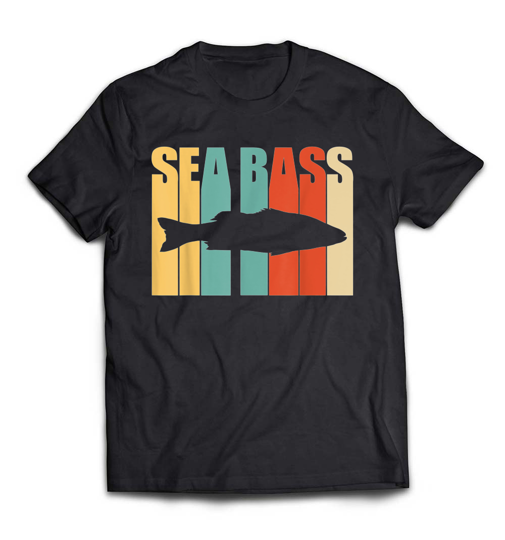 Seabass Shirt: Seabass Fishing T-Shirt for the Avid Angler